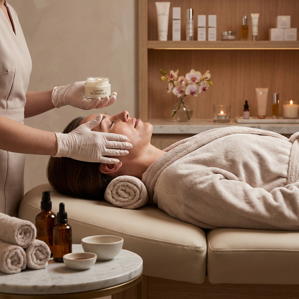 Masaż twarzy z pielęgnacją